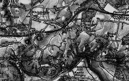 Old map of Sem Hill in 1898