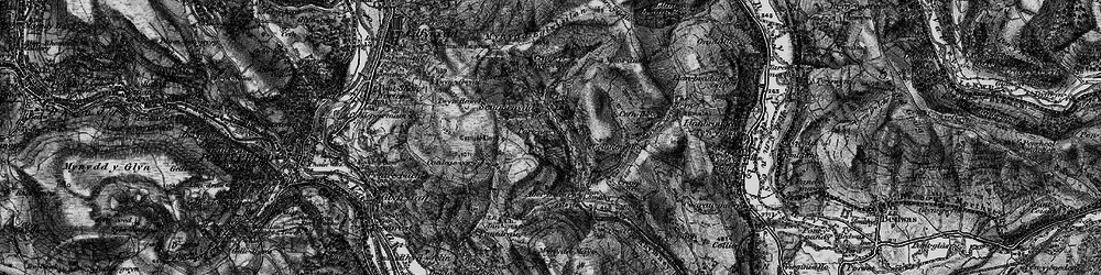 Old map of Senghenydd in 1897