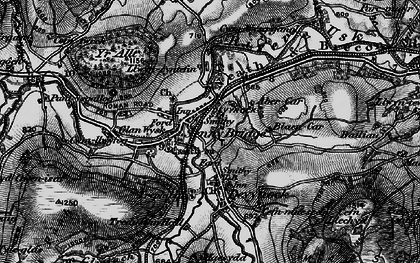 Old map of Sennybridge in 1898