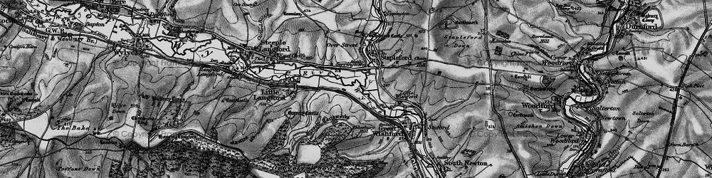 Old map of Serrington in 1898