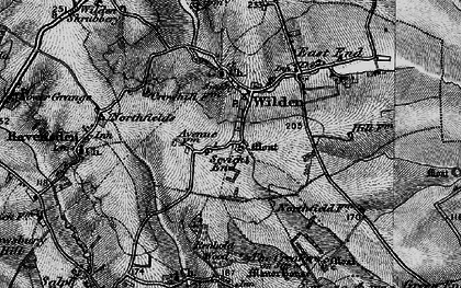 Old map of Sevick End in 1898