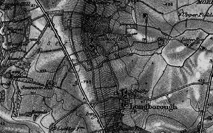 Old map of Sezincote in 1896