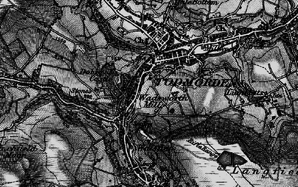 Old map of Shade in 1896