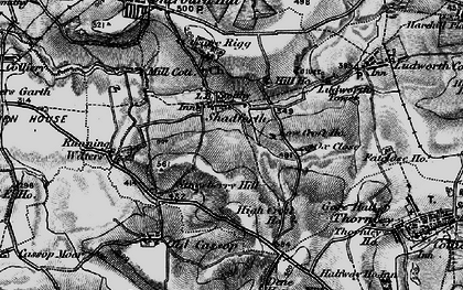 Old map of Shadforth in 1898