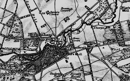 Old map of Shadwell in 1898