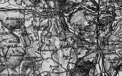 Old map of Shaffalong in 1897