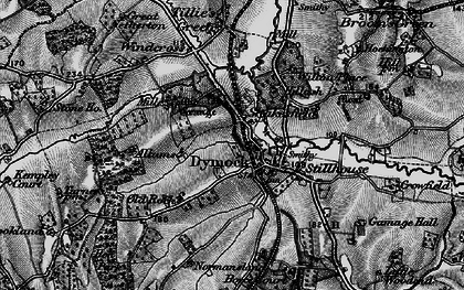 Old map of Shakesfield in 1896