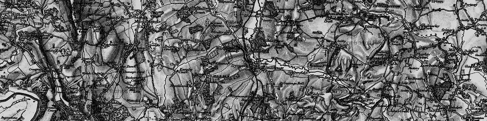 Old map of Shakesfield in 1896