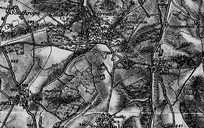 Old map of Shalden Green in 1895
