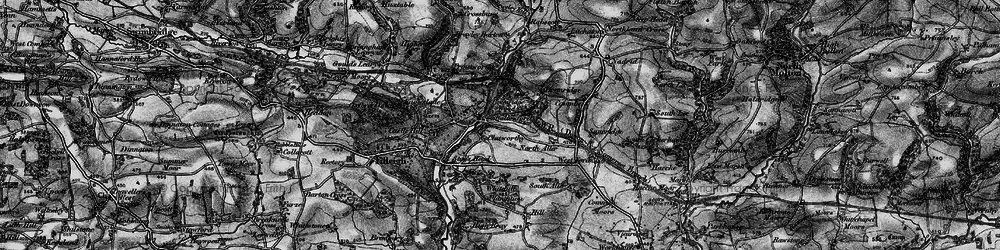 Old map of Bremridge in 1898