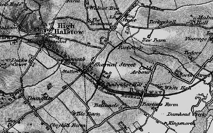 Old map of Sharnal Street in 1896