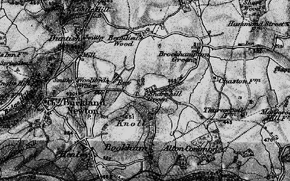Old map of Sharnhill Green in 1898