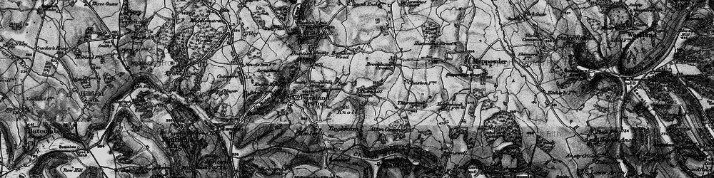 Old map of Sharnhill Green in 1898