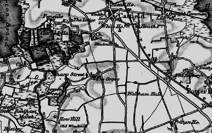 Old map of Sharp Street in 1898
