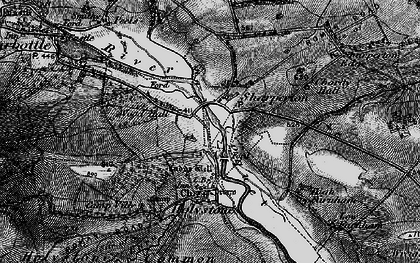Old map of Sharperton in 1897