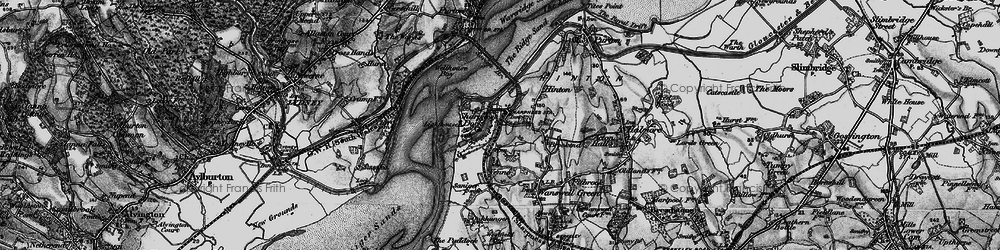 Old map of Sharpness in 1897