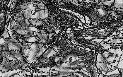 Old map of Sharpstone in 1898