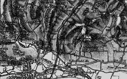 Old map of Brickkiln Wood in 1895