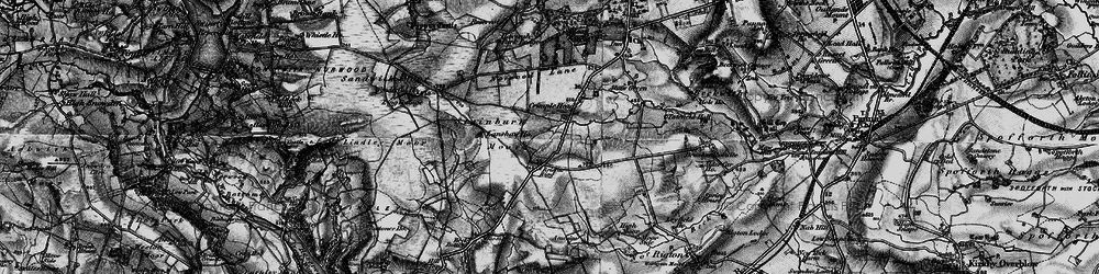 Old map of Shawfield Head in 1898