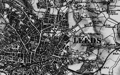 Old map of Sheepscar in 1898
