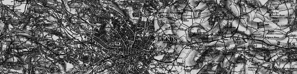 Old map of Sheepscar in 1898