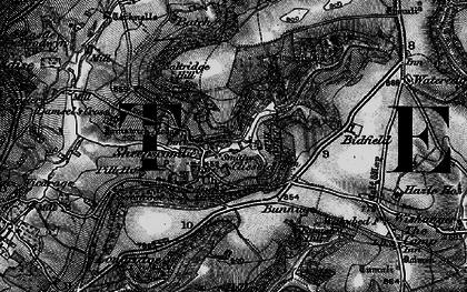 Old map of Sheepscombe in 1896