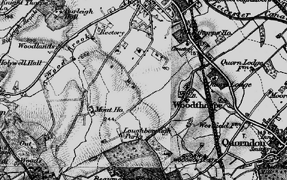Old map of Shelthorpe in 1899