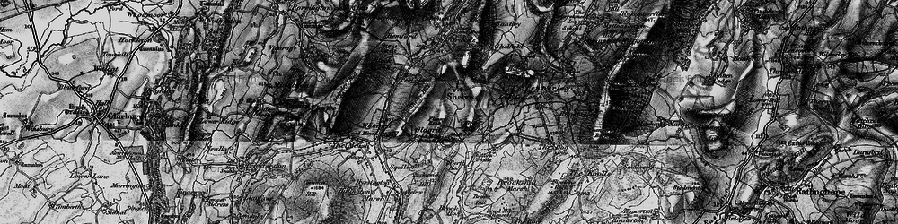 Old map of Berth Ho in 1899