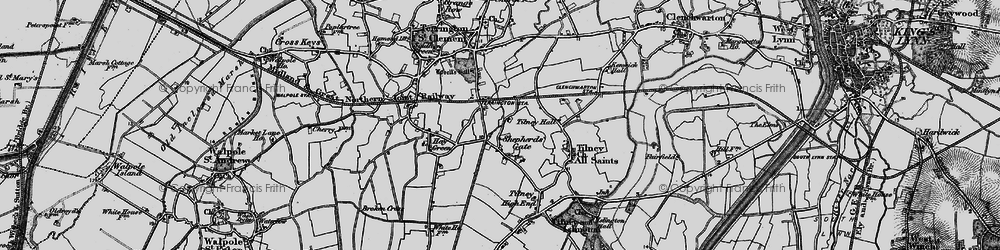 Old map of Balsamfield Ho in 1893