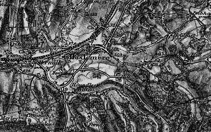 Old map of Shepherd's Hill in 1895