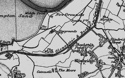 Old map of Shepherd's Patch in 1897