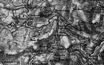 Old map of Sherberton in 1898