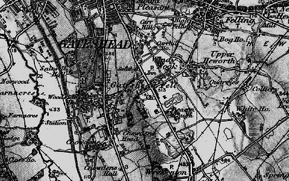 Old map of Sheriff Hill in 1898