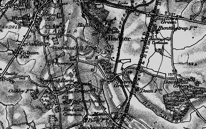 Old map of Shernal Green in 1898