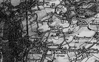 Old map of Sherrard's Green in 1898