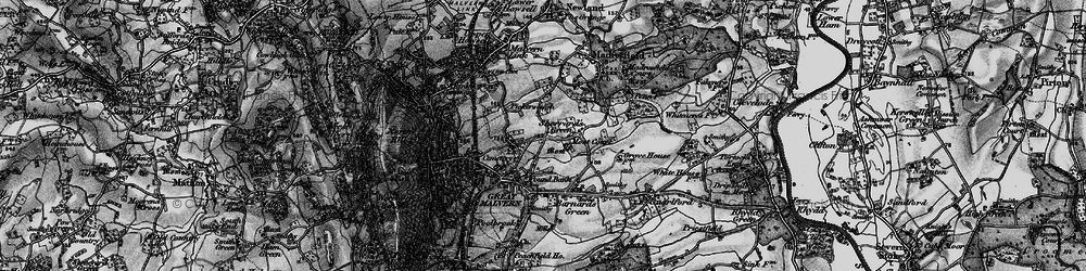 Old map of Sherrard's Green in 1898