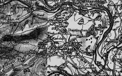 Old map of Shinner's Bridge in 1898