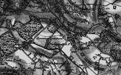 Old map of Shiplake Bottom in 1895