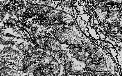 Old map of Shipley in 1895