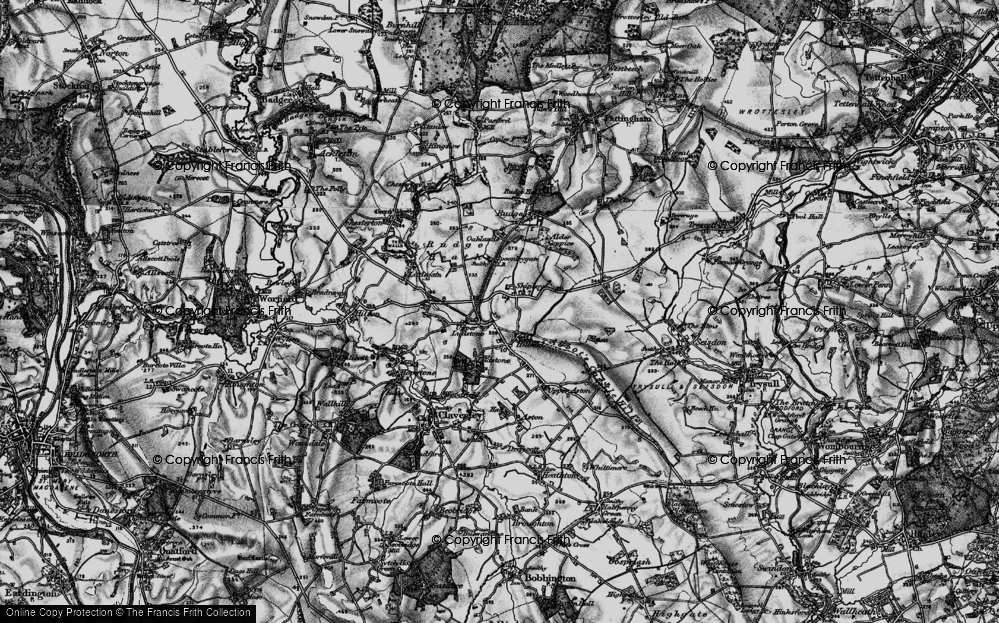 Old Map of Shipley, 1899 in 1899