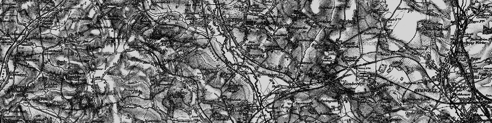 Old map of Shipley Gate in 1895