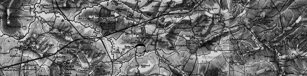 Old map of Shipton in 1896