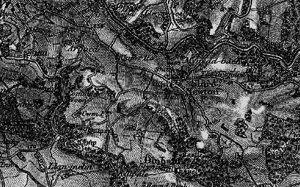 Old map of Shirenewton in 1897