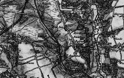 Old map of Shirley holms in 1895