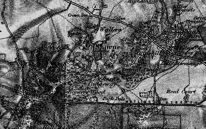 Old map of Shorne Ridgeway in 1895