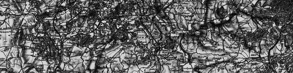 Old map of Short Cross in 1899