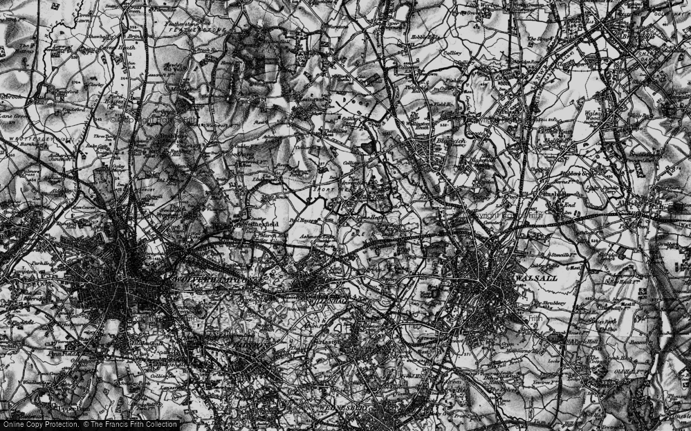 Old Map of Short Heath, 1899 in 1899