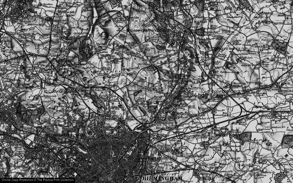 Old Map of Short Heath, 1899 in 1899