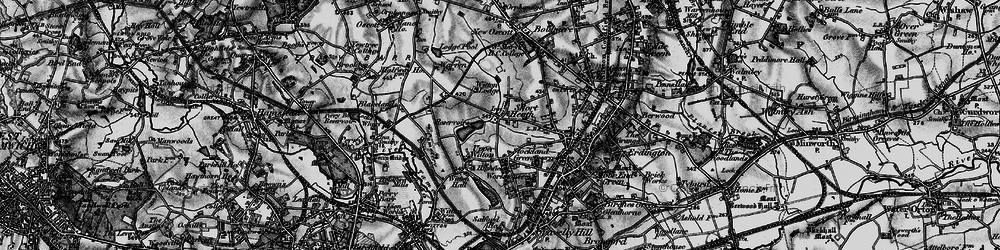 Old map of Short Heath in 1899