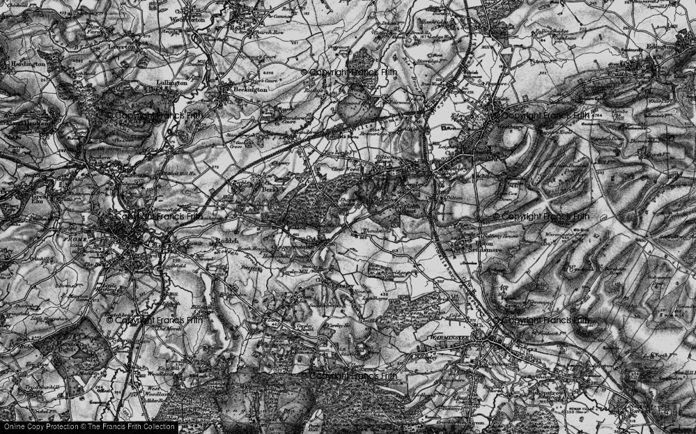 Old Map of Short Street, 1898 in 1898